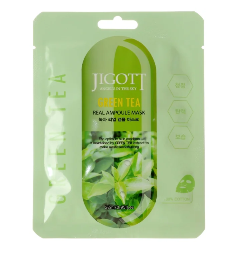 JIGOTT         Green Tea Real Ampoule Mask (27 )